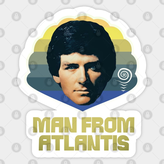 Man from Atlantis Sticker by GiGiGabutto